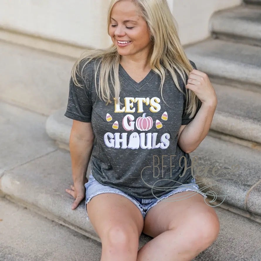 PREORDER— Let's Go Ghouls T-Shirt - BFF Here