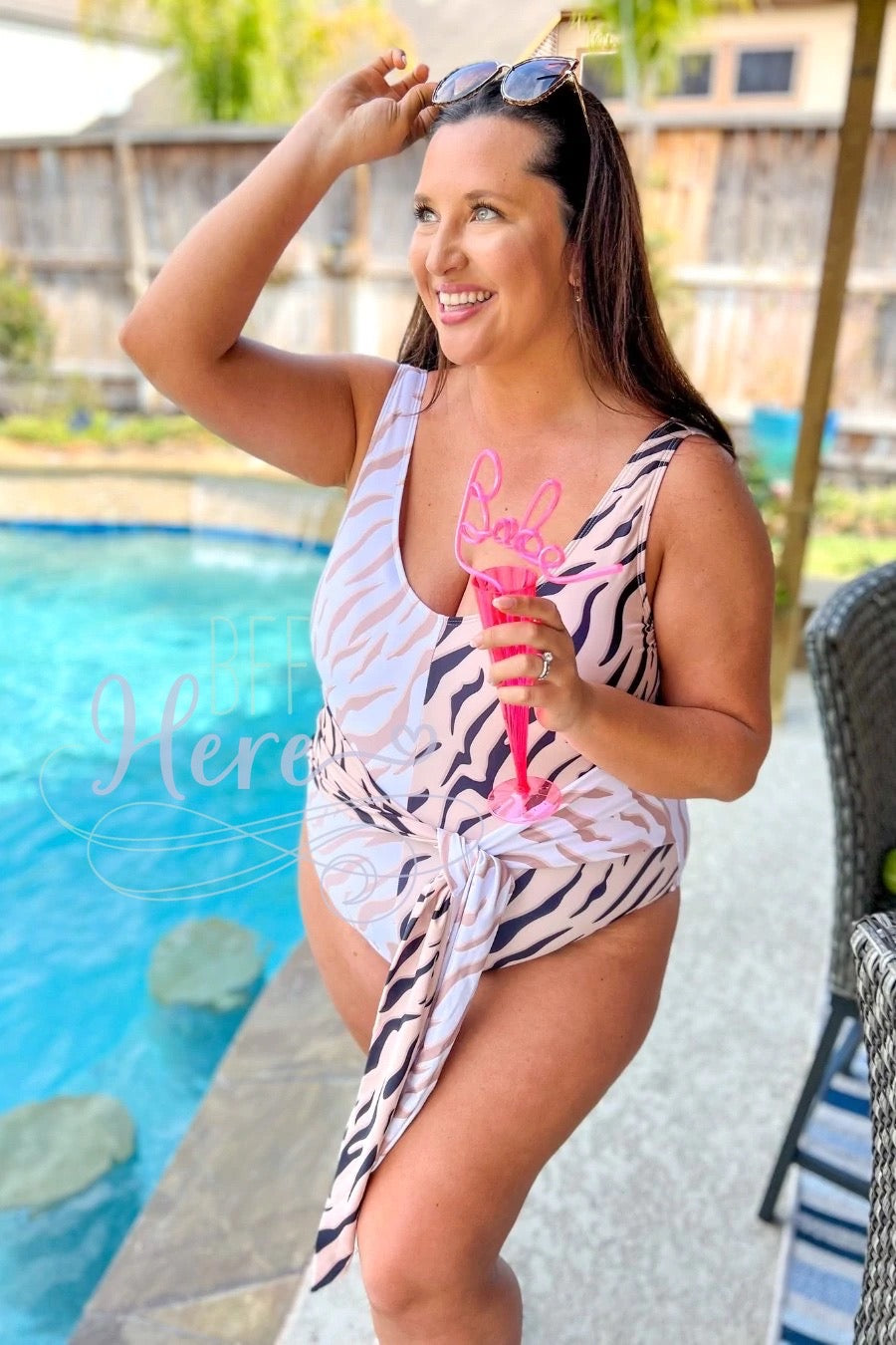 Stay Wild One Piece Swimsuit - BFF Here