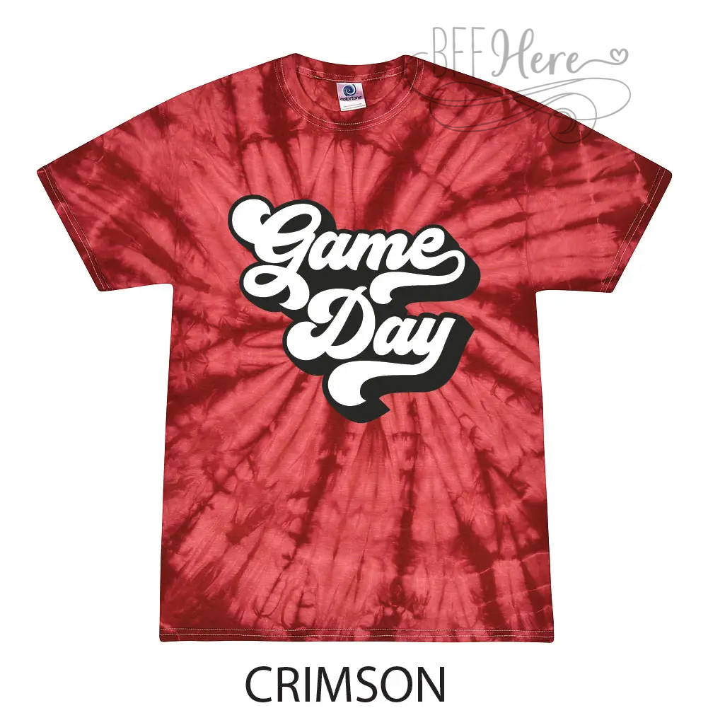 Game Day Tie Dye T-Shirt - BFF Here