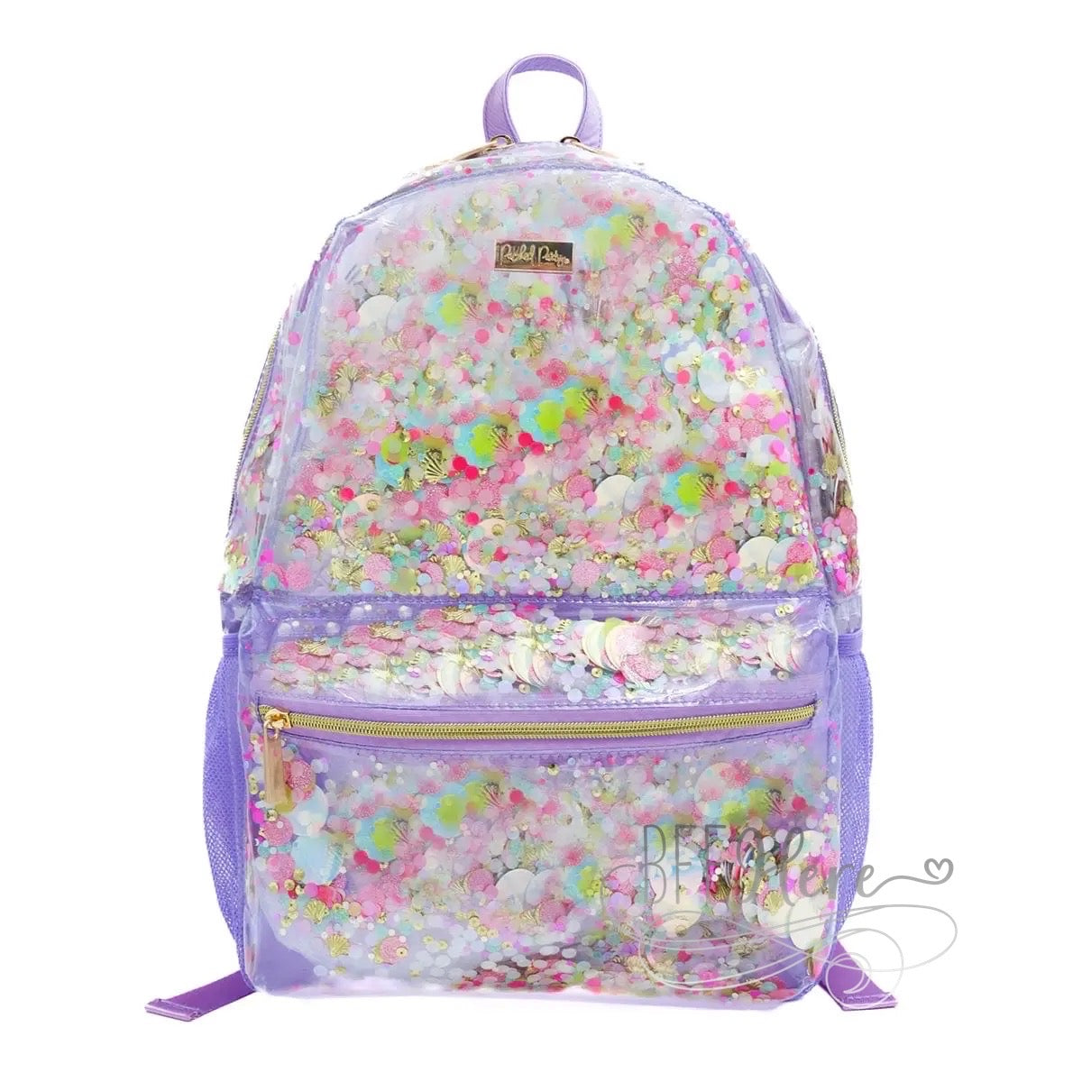 PREORDER—Shell-ebrate Standard Confetti Backpack by Packed Party - BFF Here