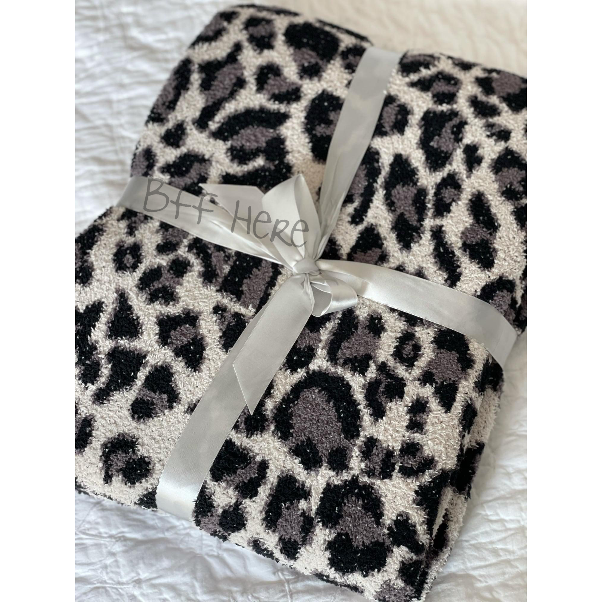 Luxe Jacquard Blanket -- Choice of Color - BFF Here