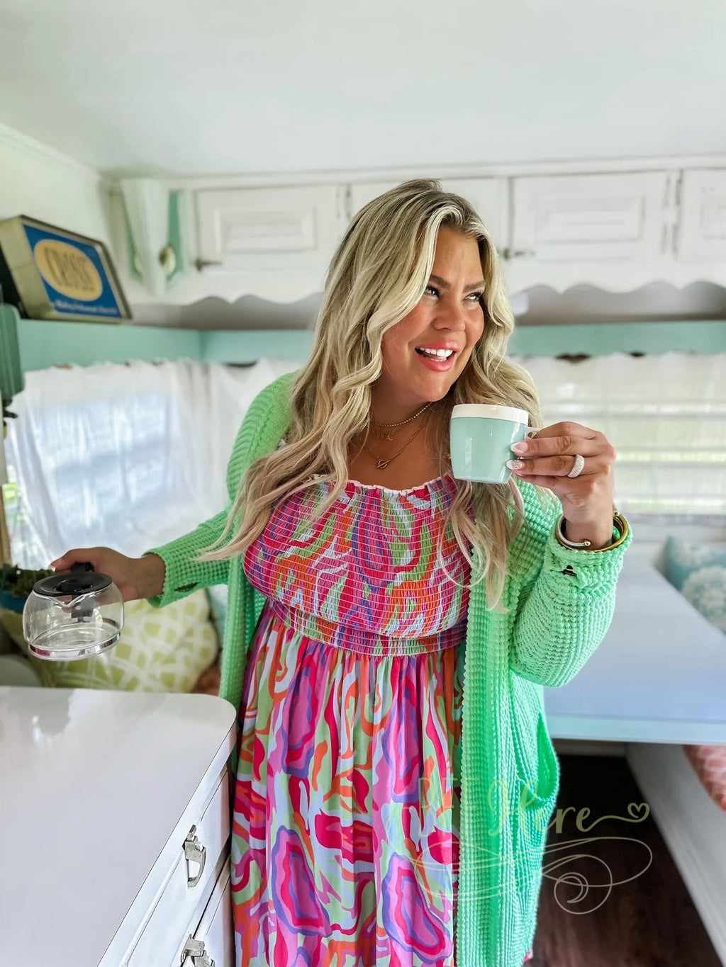 PREORDER - Hadley Spring Dress / Retro - BFF Here