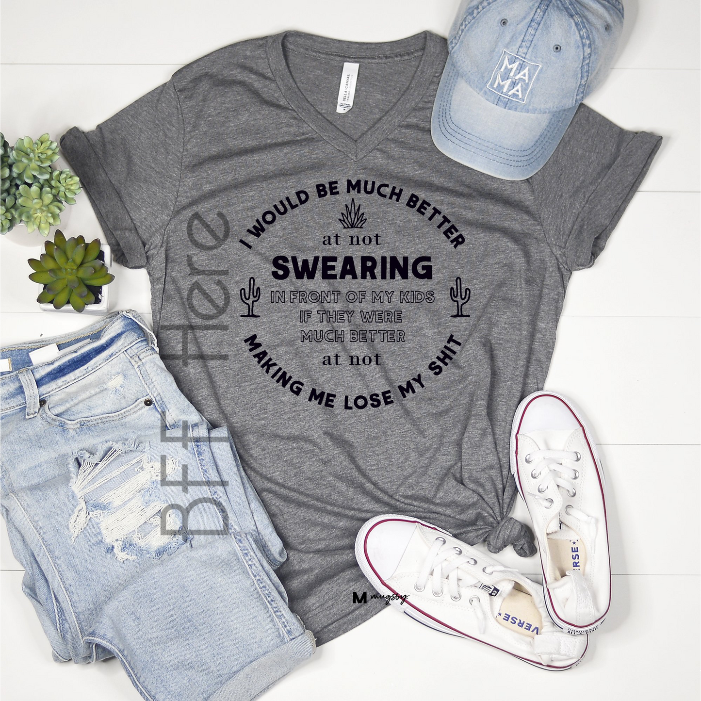 I Would be Much Better at Not Swearing Shirt - BFF Here