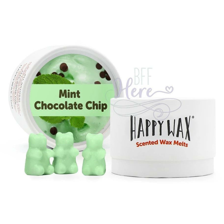 Happy Wax Soy Melts -- Mint Chocolate Chip - BFF Here