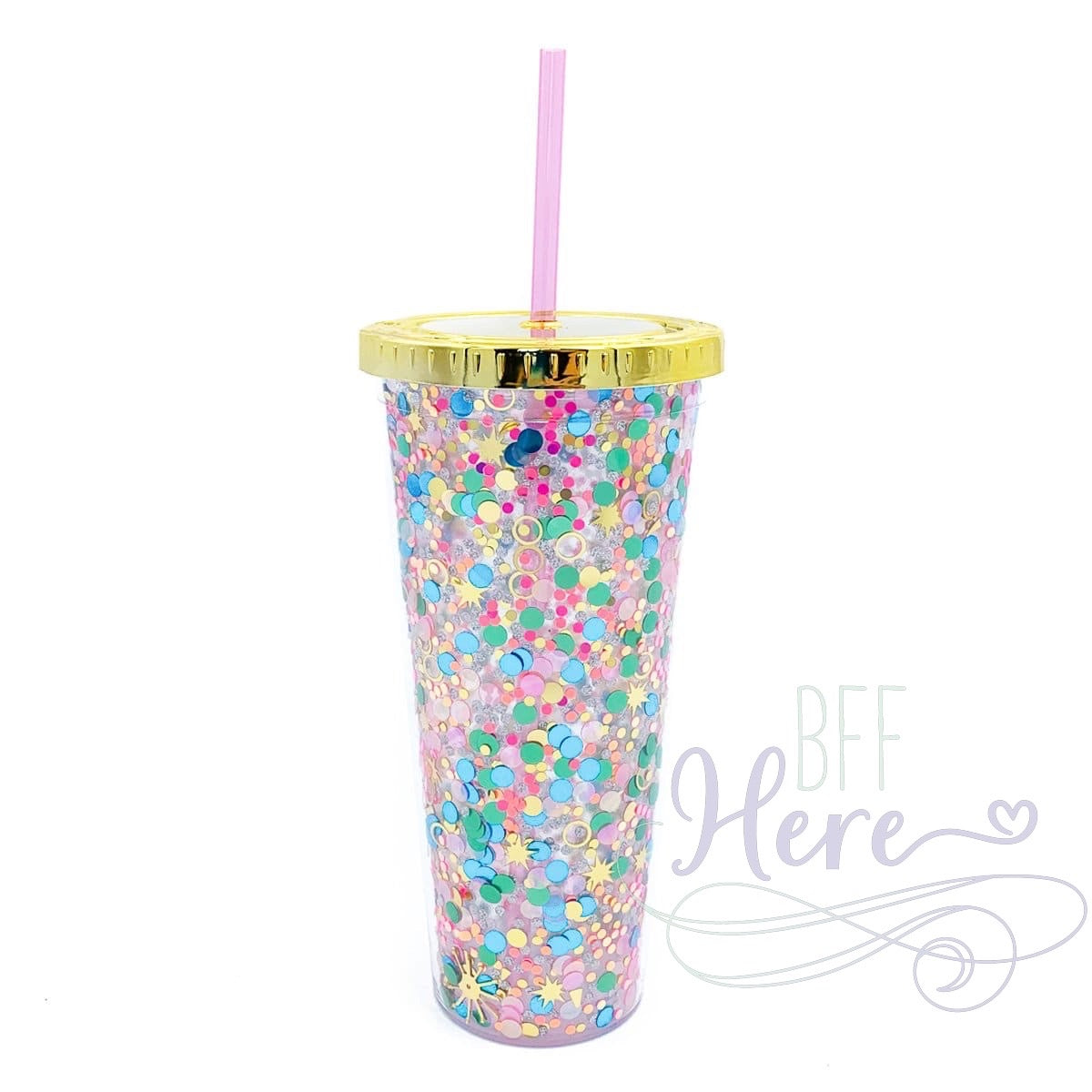 Winter Magic Confetti Tumbler by Packed Party - BFF Here