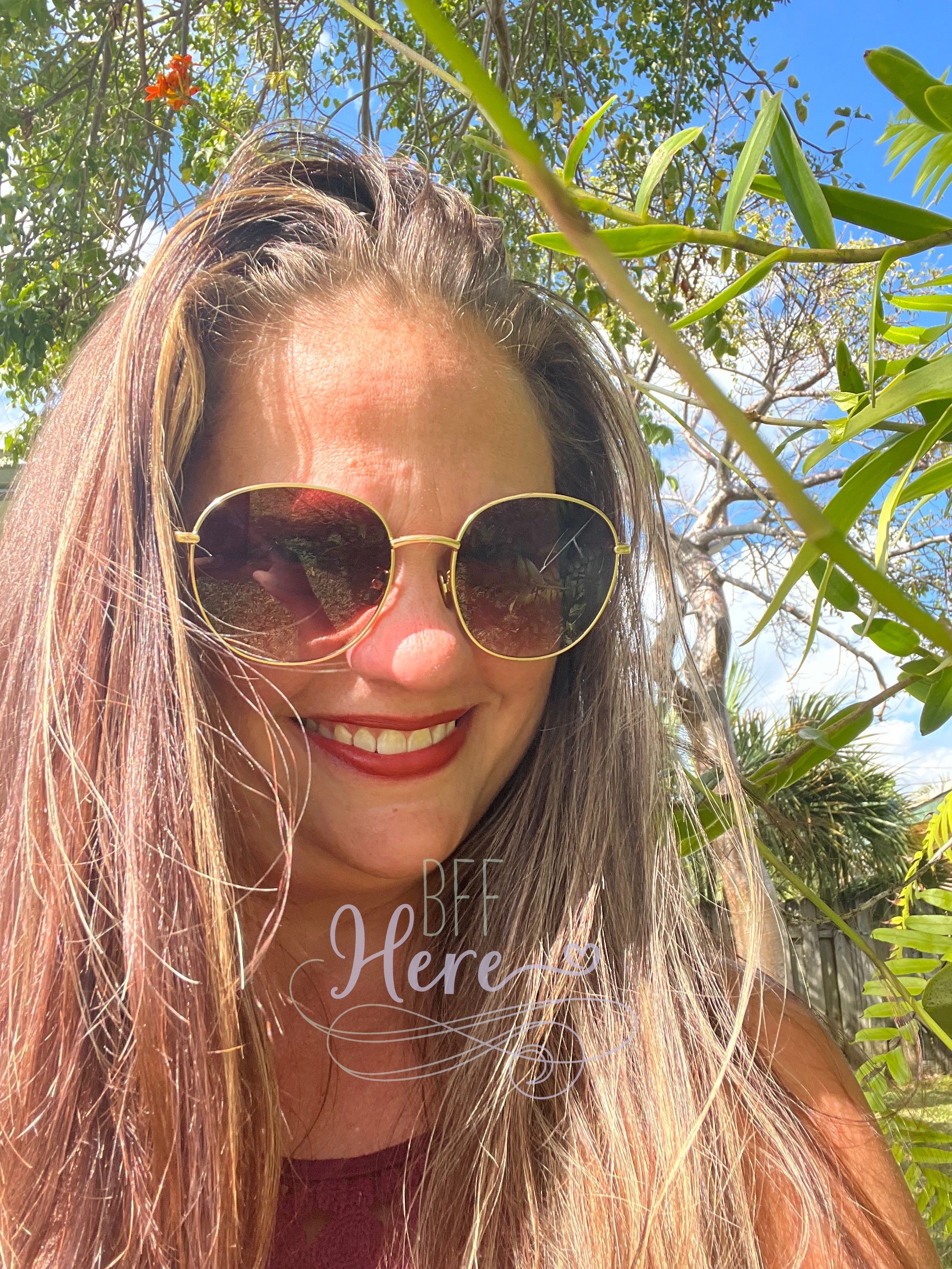 Better By The Pool Round Sunglasses -- Choice of Color - BFF Here