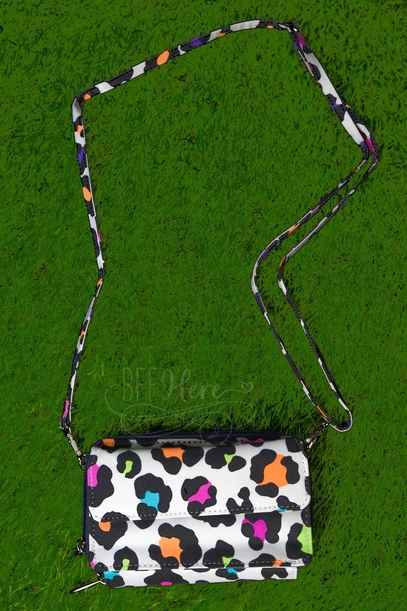 Thalia Colorful Leopard Crossbody - BFF Here