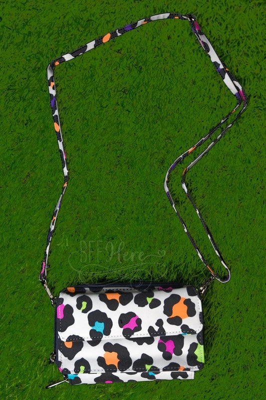 Thalia Colorful Leopard Crossbody - BFF Here