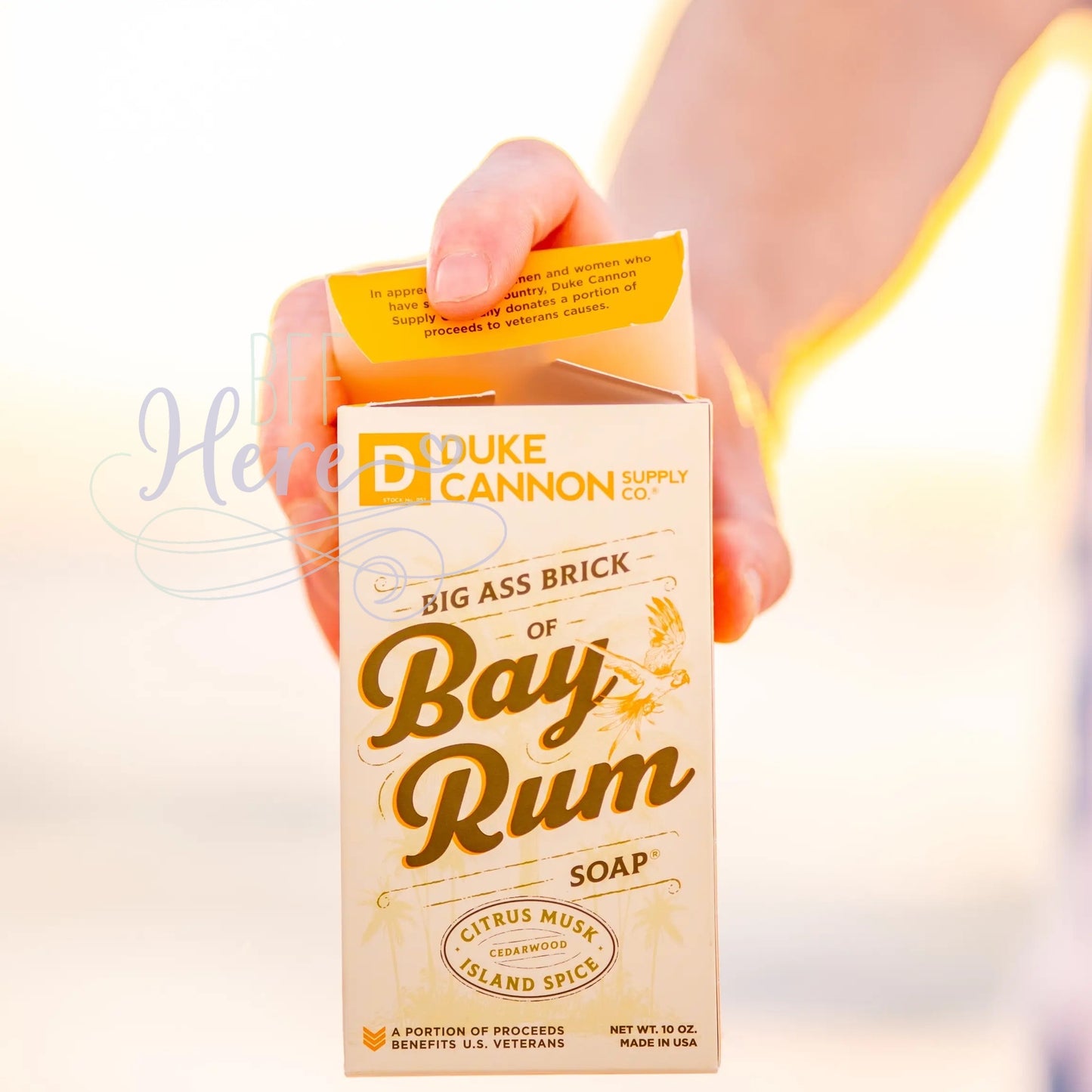 Big Ass Brick Of Soap — Bay Rum by Duke Cannon - BFF Here