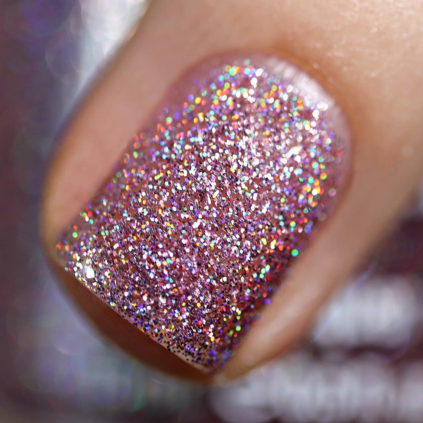 Show Off - Rainbow Sparkle Nail Polish - BFF Here