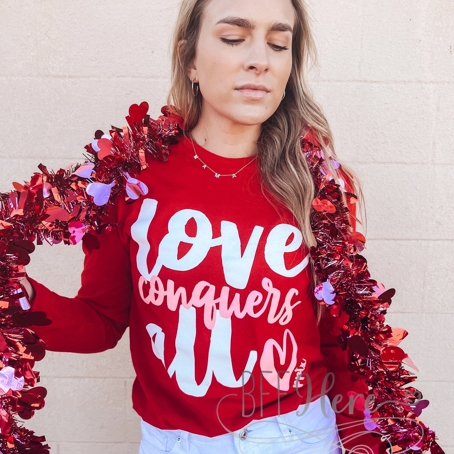 PREORDER—Love Conquers All Longsleeve Shirt - BFF Here