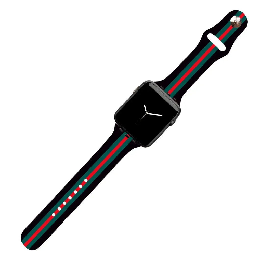 Viv Apple Watch Bands — Black Stripe - BFF Here