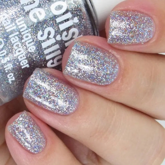 Disco Ball - Rainbow Sparkle Nail Polish - BFF Here