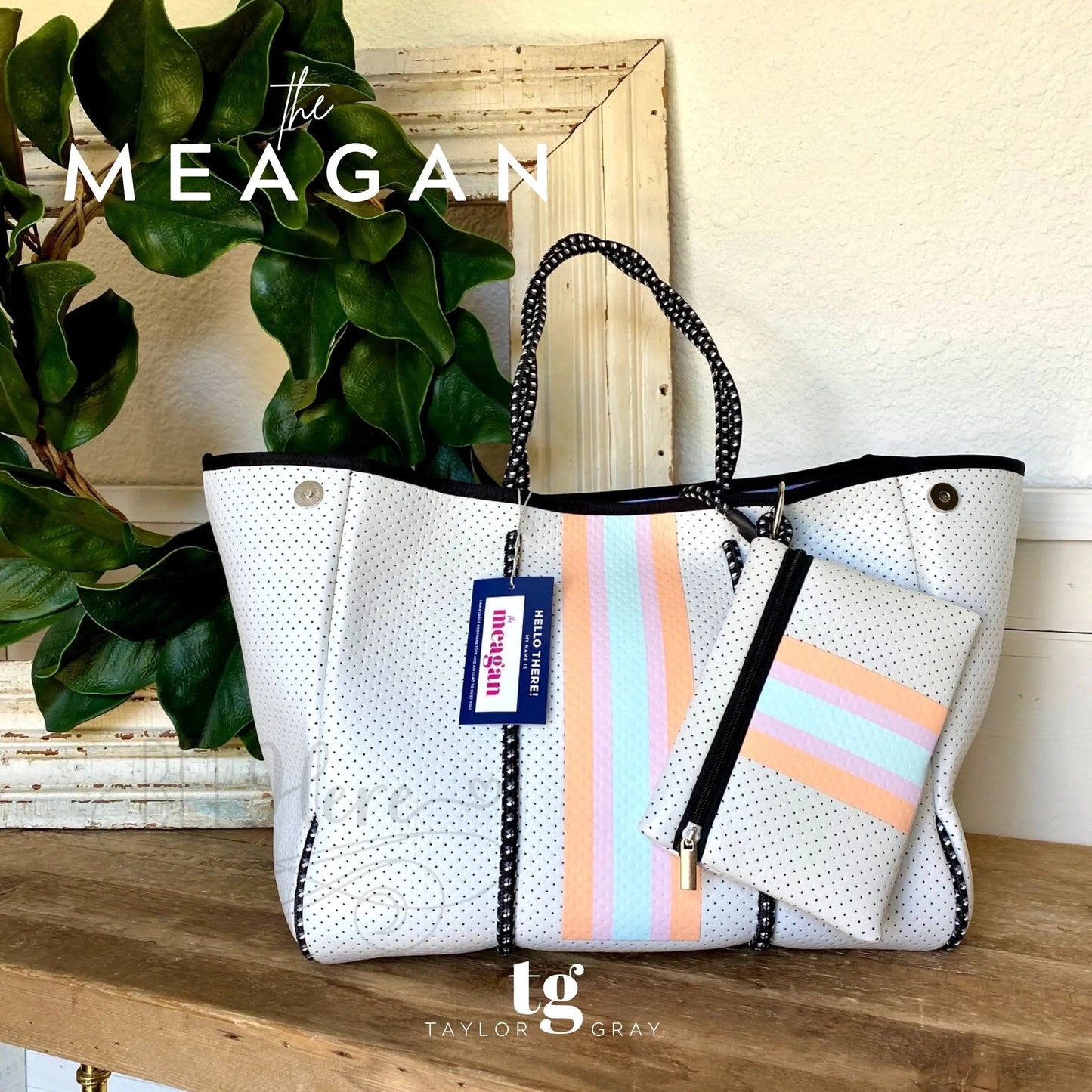 Neoprene Tote -- Meagan - BFF Here