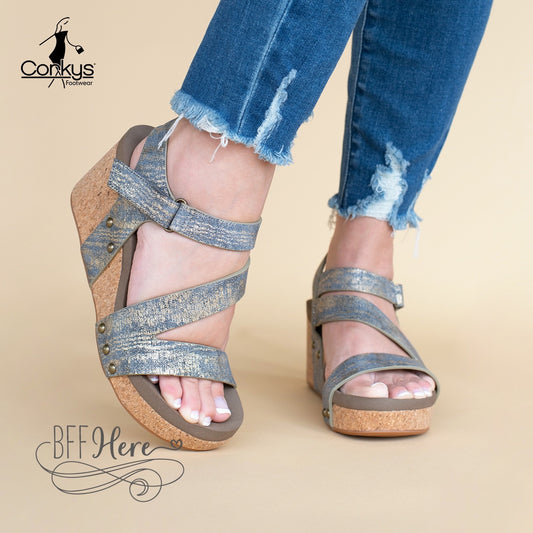 Spring Fling - Gunmetal by Boutique by Corkys - BFF Here