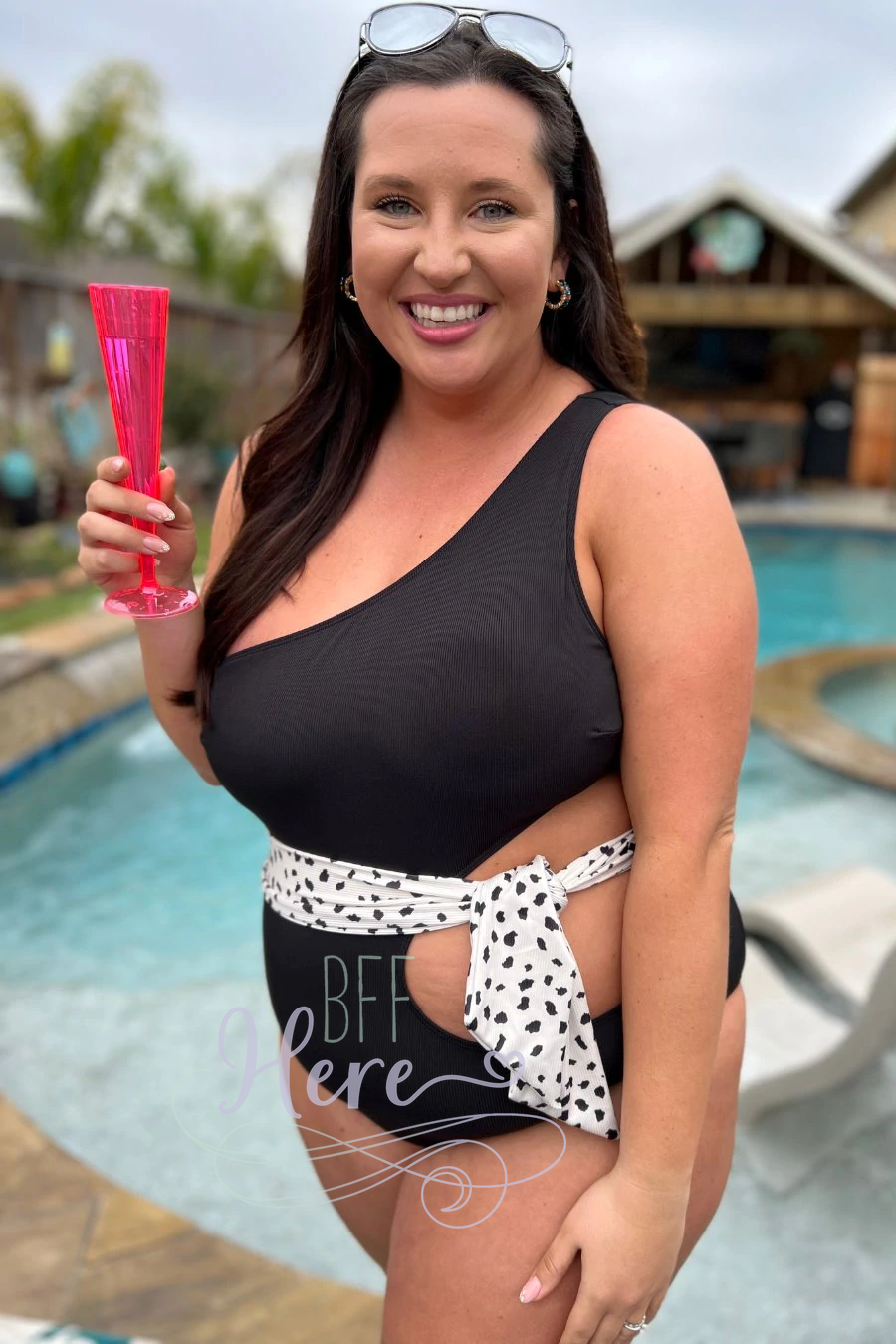 Bungalow Babe One Piece Swimsuit - BFF Here