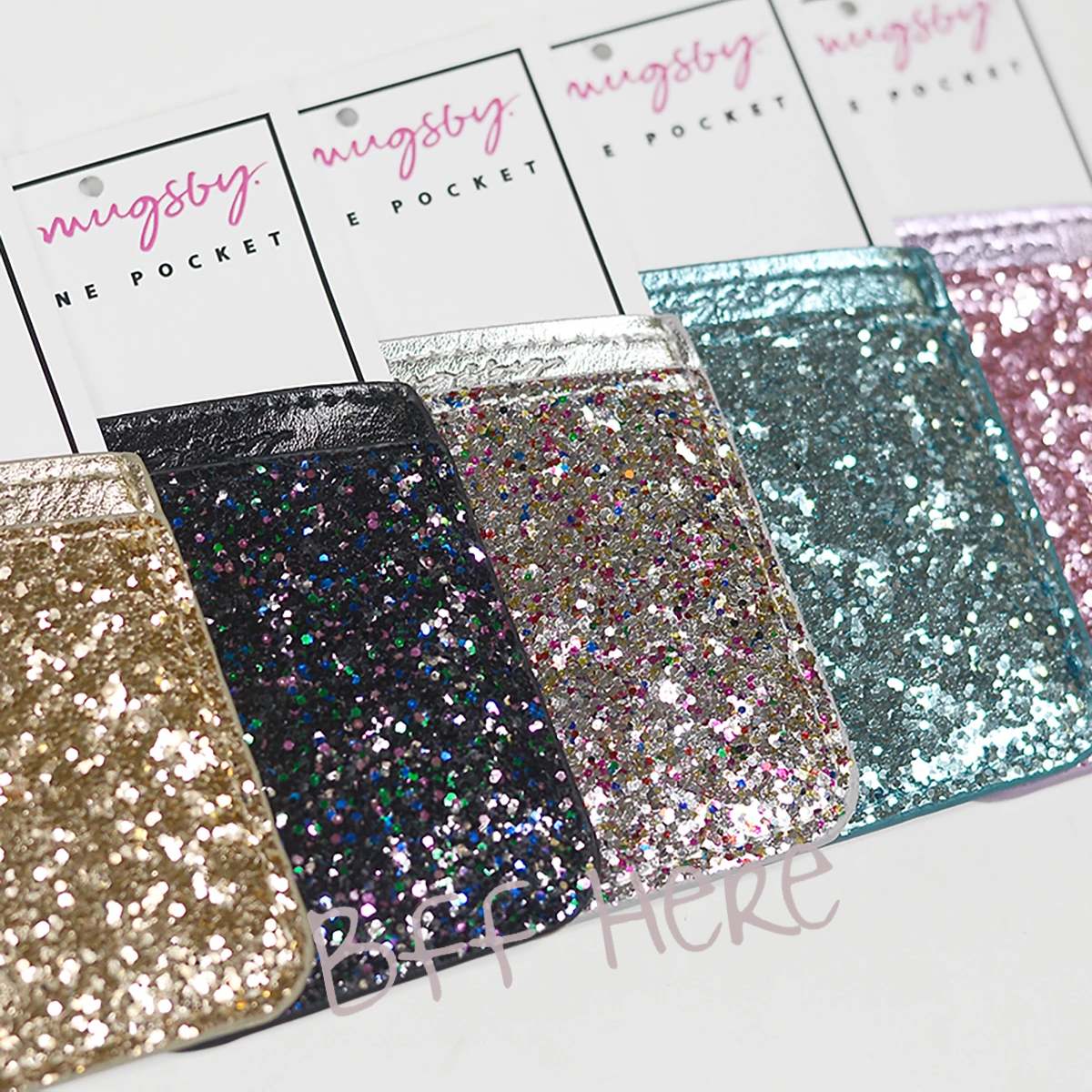 Phone Wallet -- Choice of Color - BFF Here
