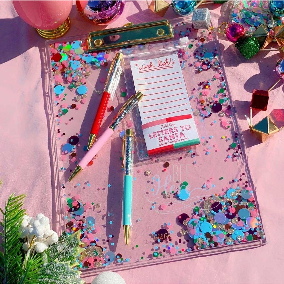 Essentials Never Boring Clipboard by Packed Party - BFF Here