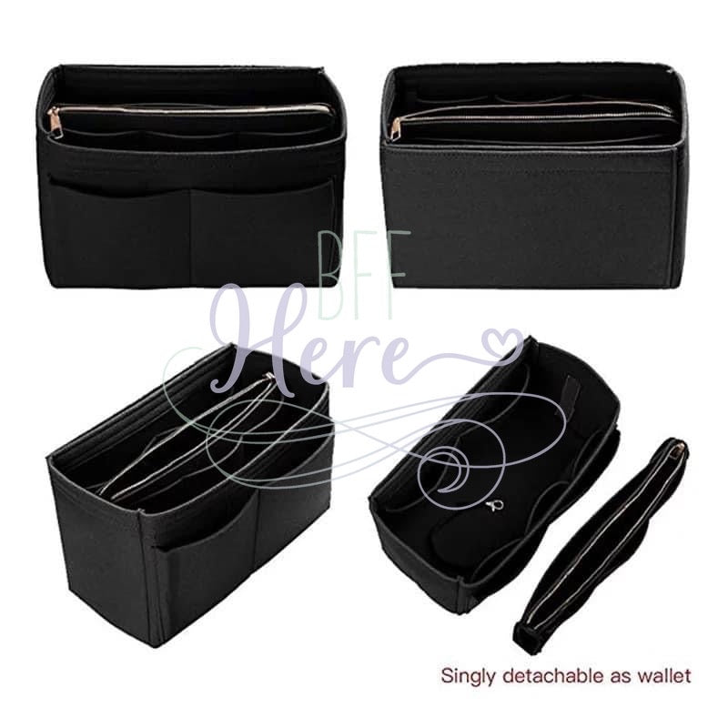 Tote Bag Organizer — Black - BFF Here