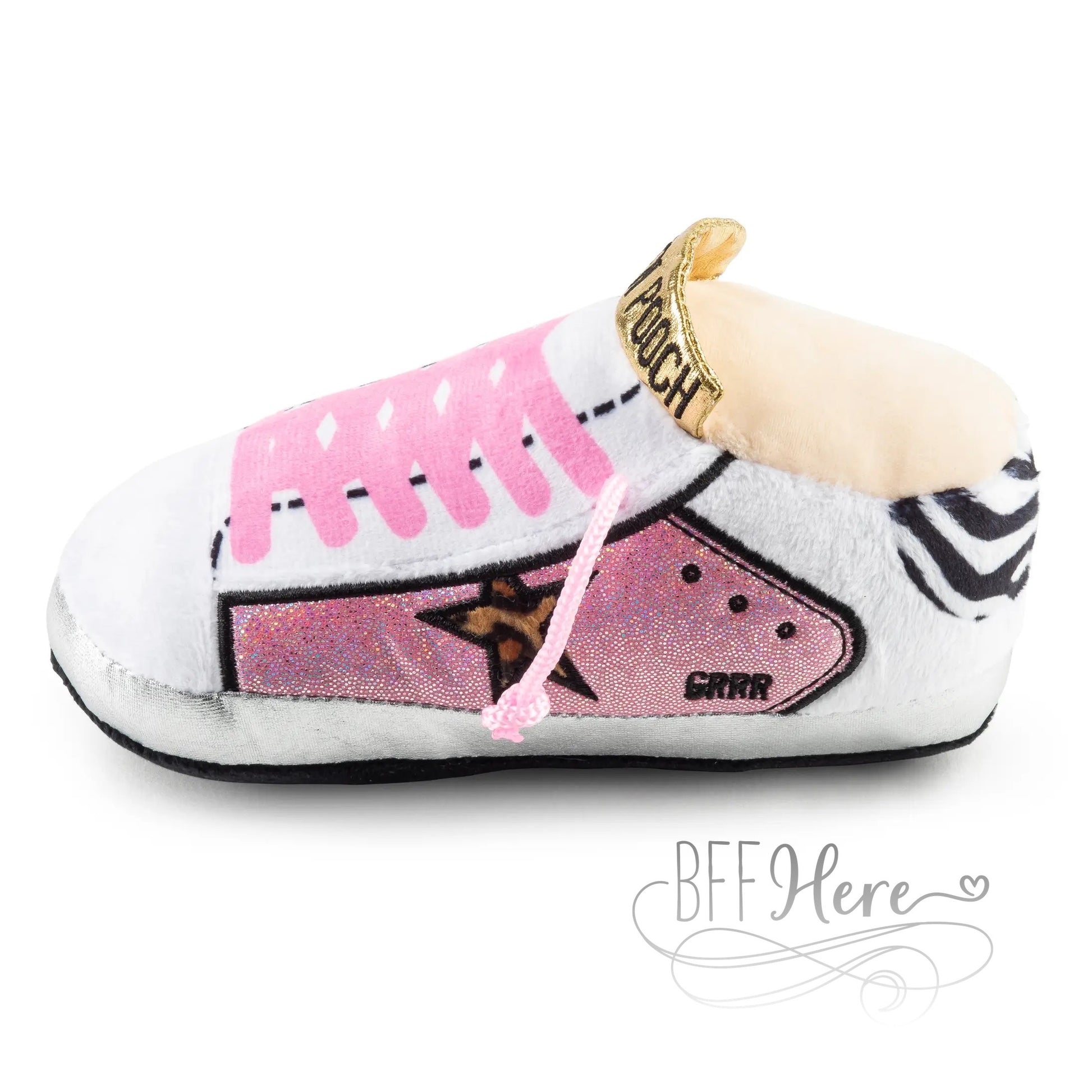 Golden Pooch Tennis Shoe - Pink - BFF Here