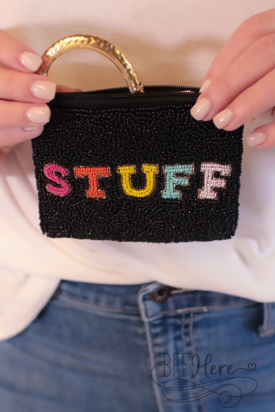 Stuff Coin Clutch - BFF Here