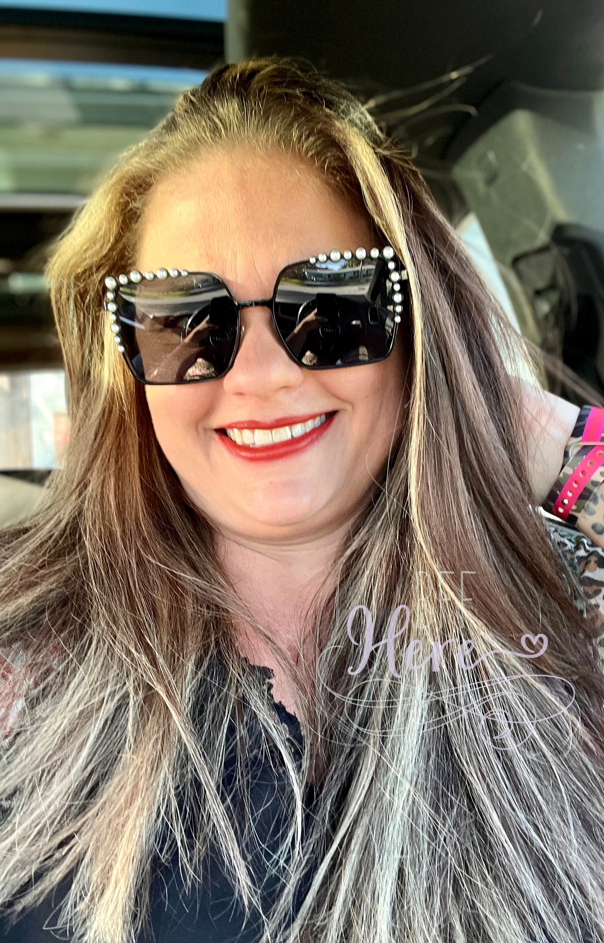 She's Boujee Pearl Sunglasses - BFF Here