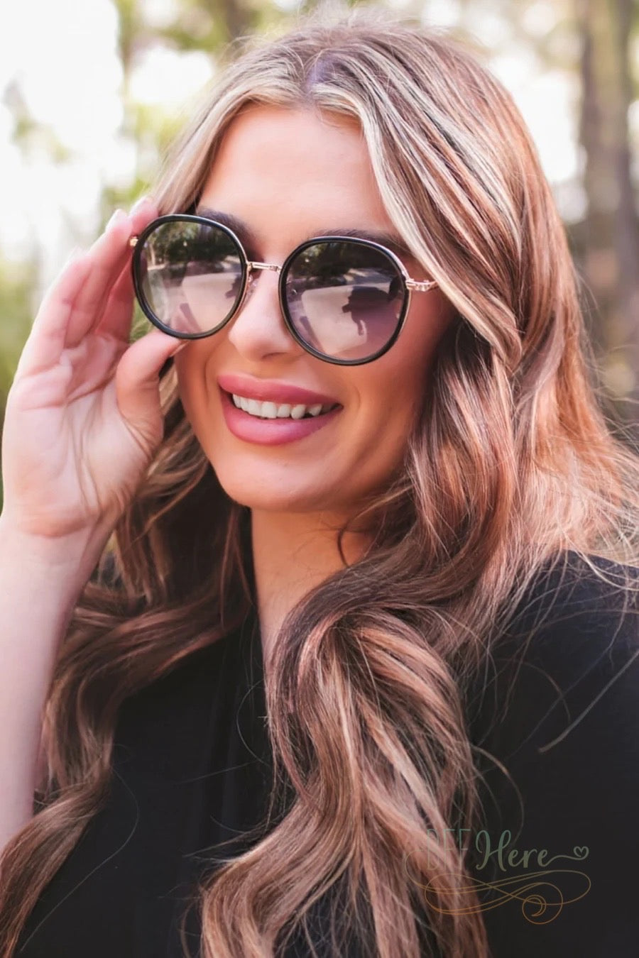 Summer Rewind Round Sunglasses - BFF Here