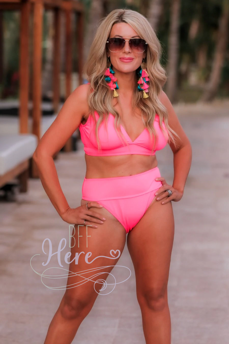 Island Hopping Two Piece Swimsuit - BFF Here