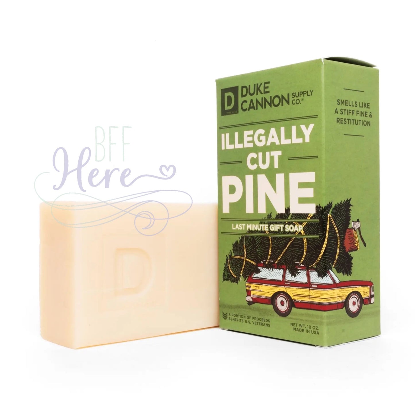 Illegally Cut Pine Soap by Duke Cannon - BFF Here