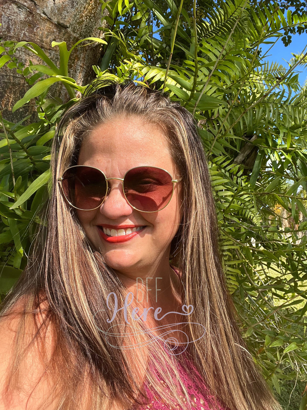 Better By The Pool Round Sunglasses -- Choice of Color - BFF Here