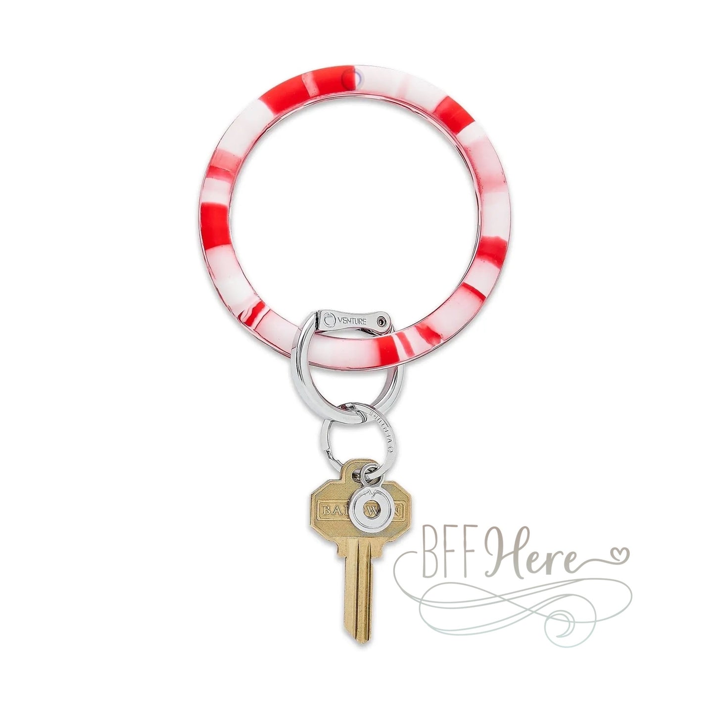 Cherry On Top Marble - Silicone Big O-Key Ring  by Oventure - BFF Here