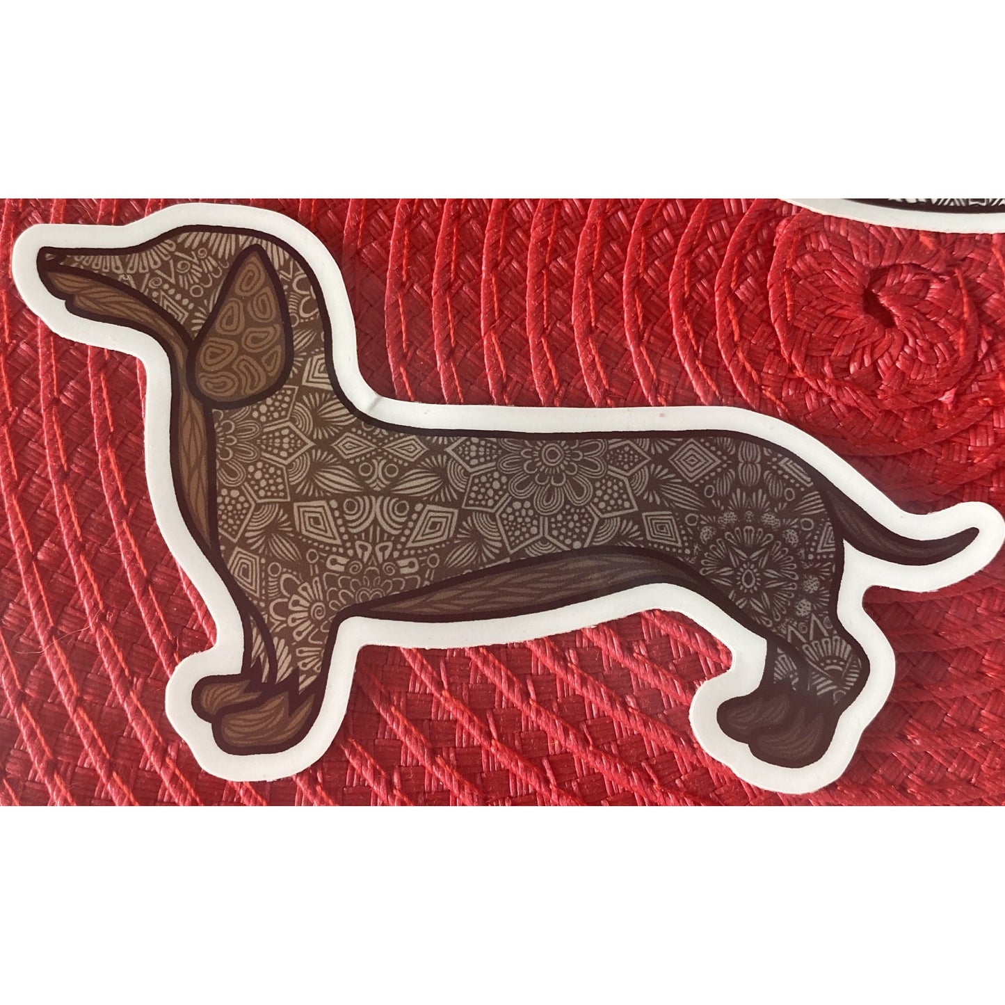 Dachshund Sticker - BFF Here