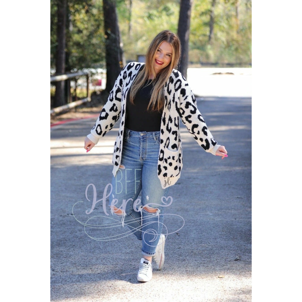 Wild Dreams Cozy Cardigan - BFF Here