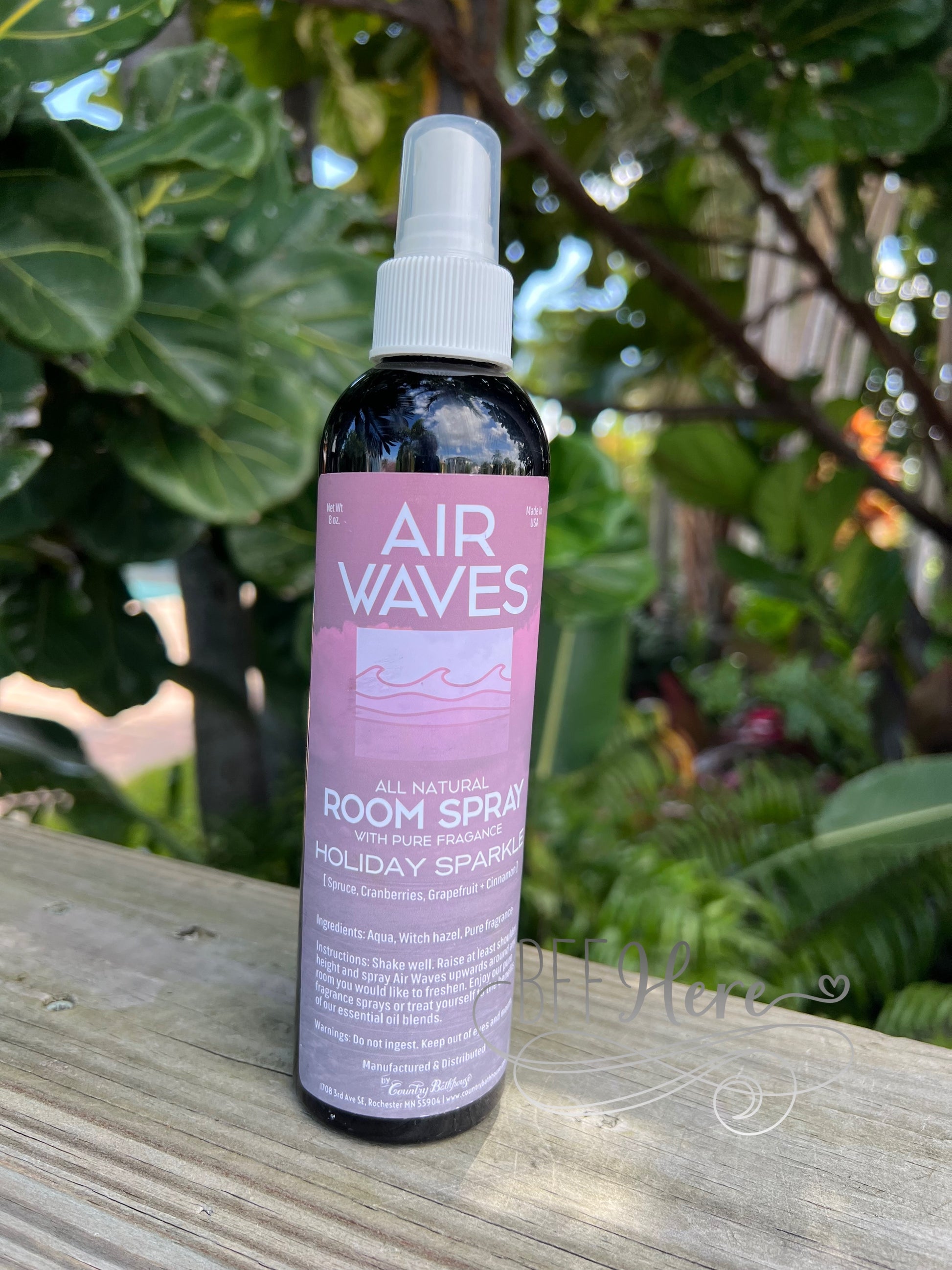 Air Waves Room Spray - Holiday Sparkle - BFF Here