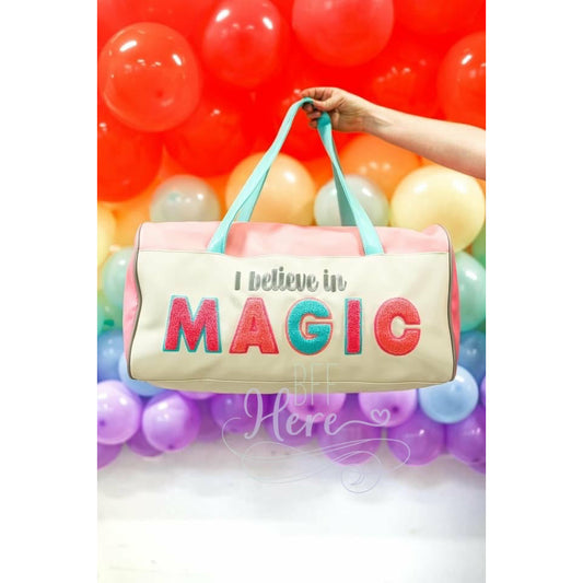 Duffle Bag - I Believe In Magic - BFF Here