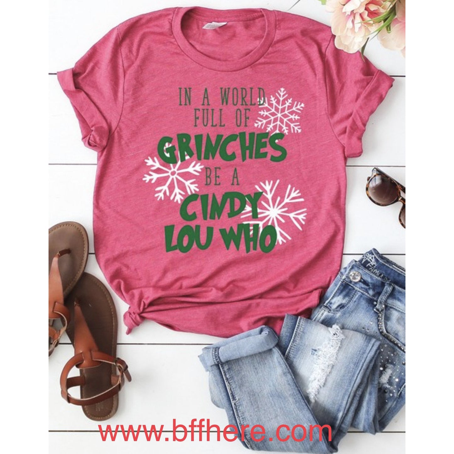 Be a Cindy Lou Who Graphic Tee - BFF Here