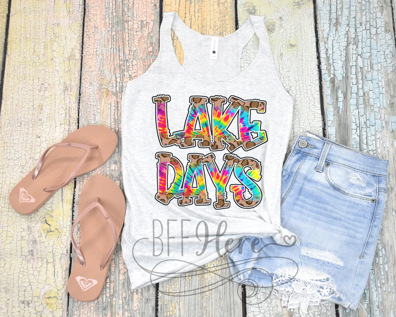 Lake Days Tank Top - BFF Here