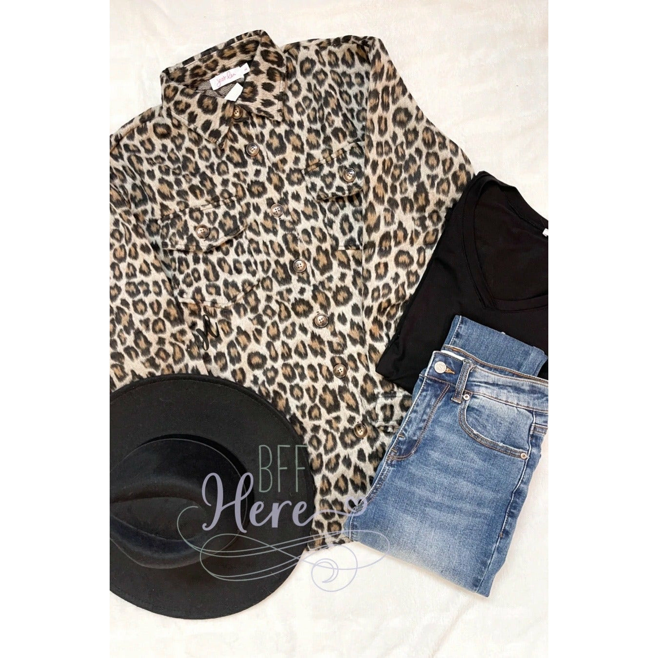 Laura Leopard Shacket - BFF Here