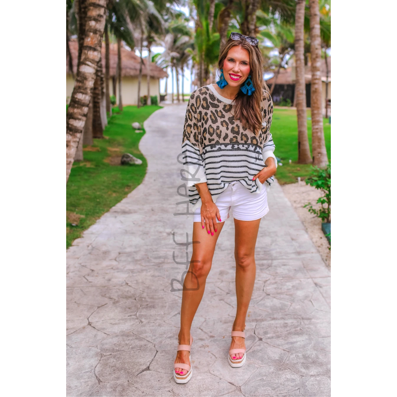 Portland Leopard Lightweight Sweater - BFF Here