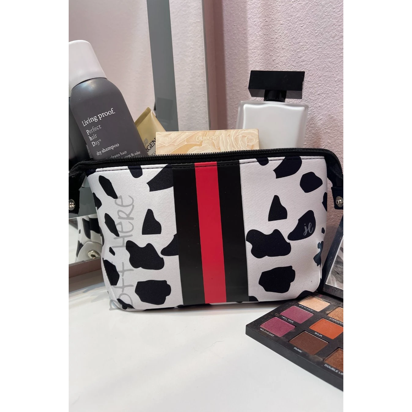 Neoprene Cosmetic Bag -- Cruella - BFF Here