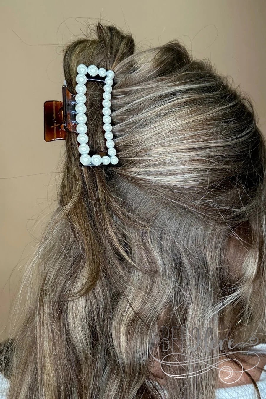 Payson Pearl Claw Clip — Choice of Color - BFF Here