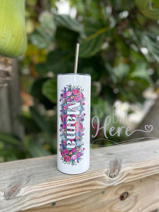 Mama Floral Tall Travel Cup - BFF Here