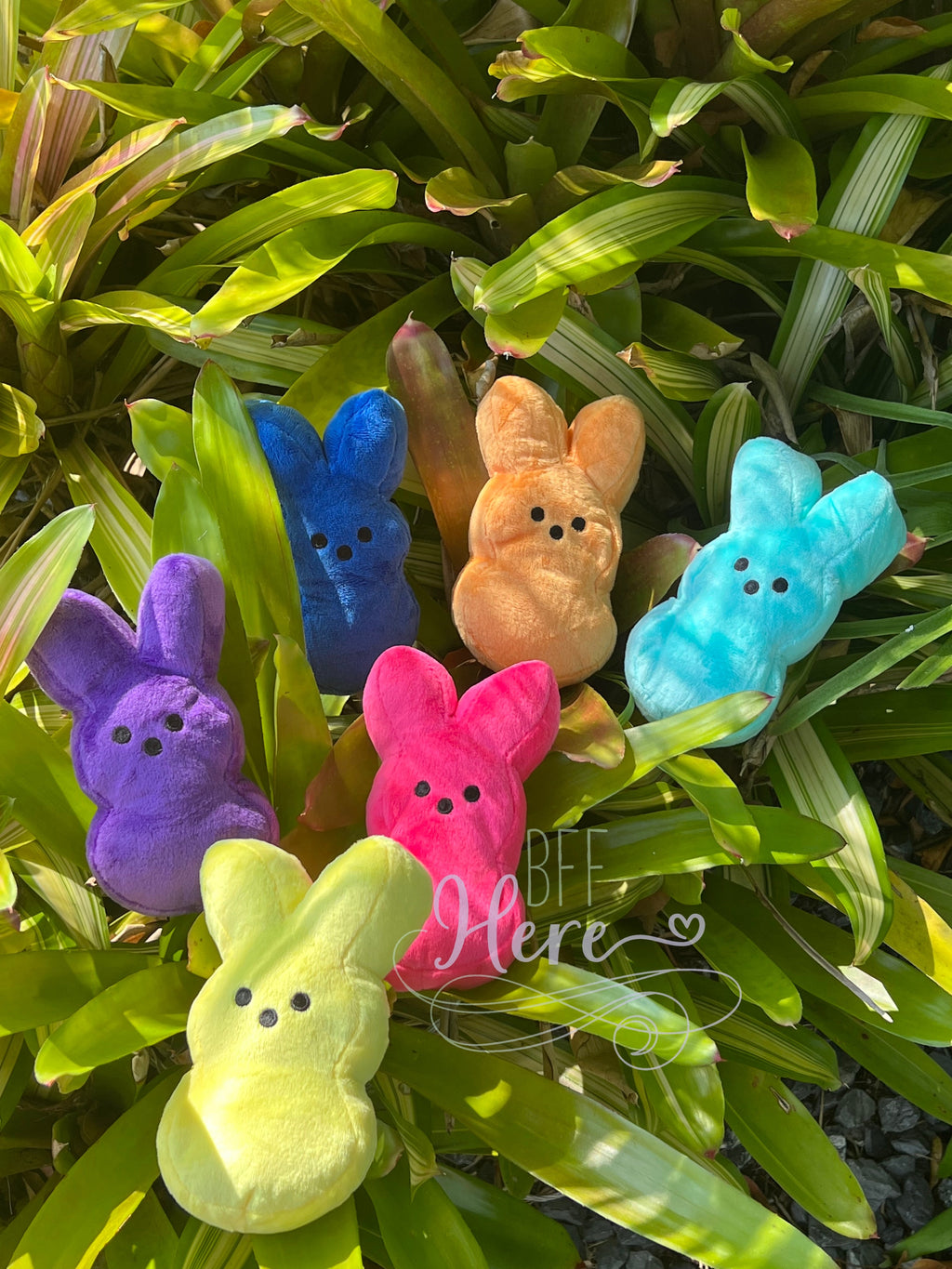 Easter Plush Bunny — Choice of Color - BFF Here