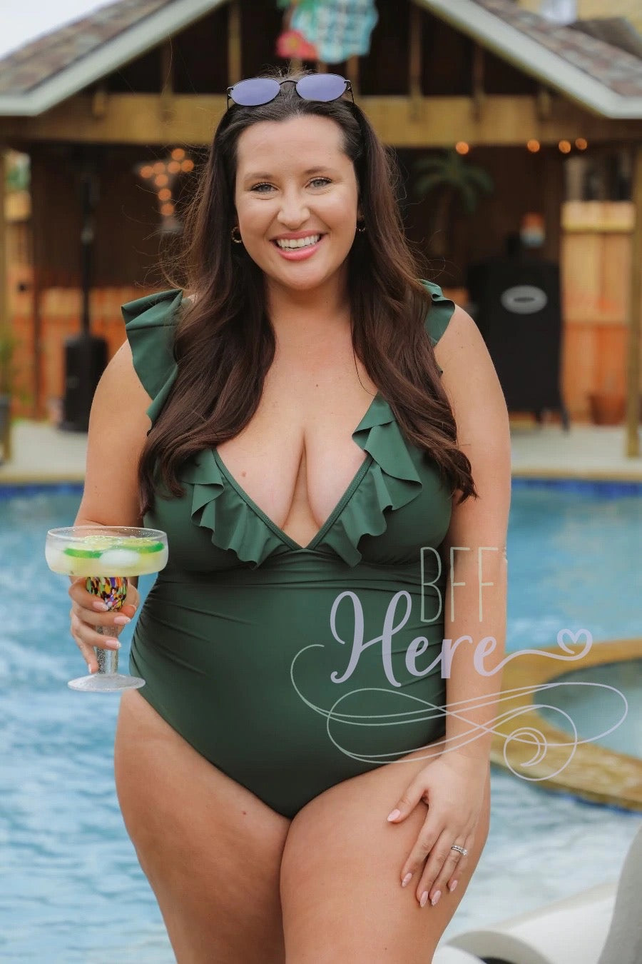 Costa Rica One Piece Swimsuit - BFF Here