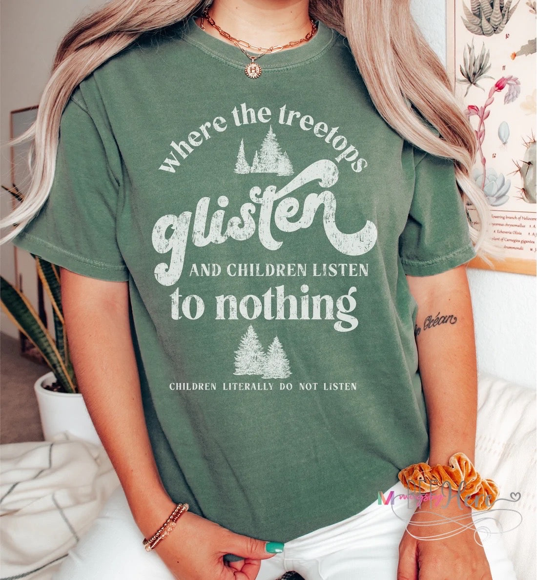 PREORDER—Where the Treetops Glisten Christmas Shirt - BFF Here