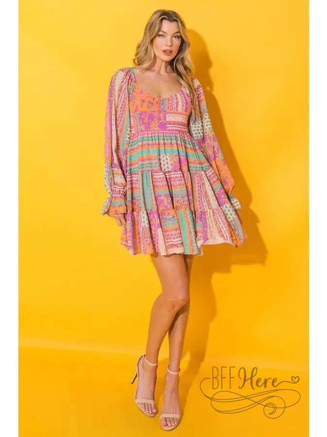Raina Woven Mini Dress - BFF Here