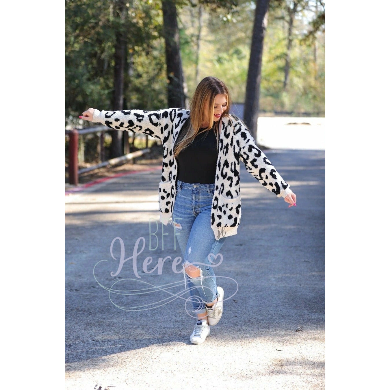 Wild Dreams Cozy Cardigan - BFF Here