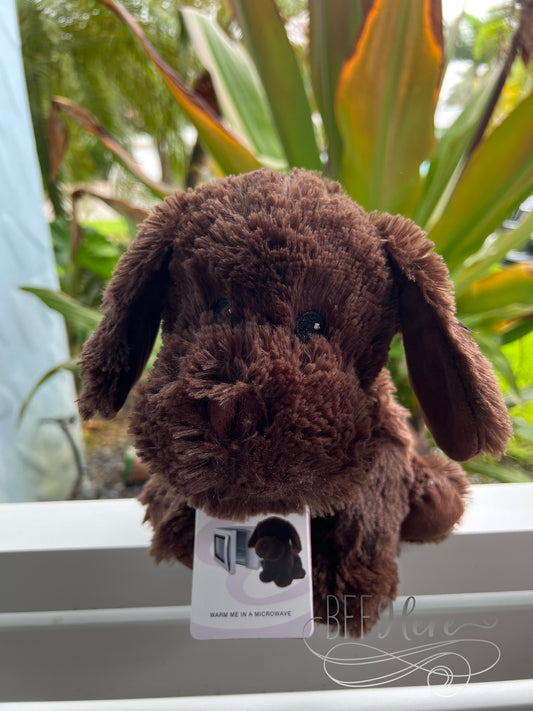 Warmies® Cozy Plush -- Chocolate Labrador - BFF Here