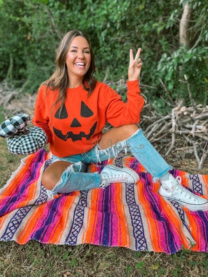 Jack O’Lantern  Sweatshirt - BFF Here