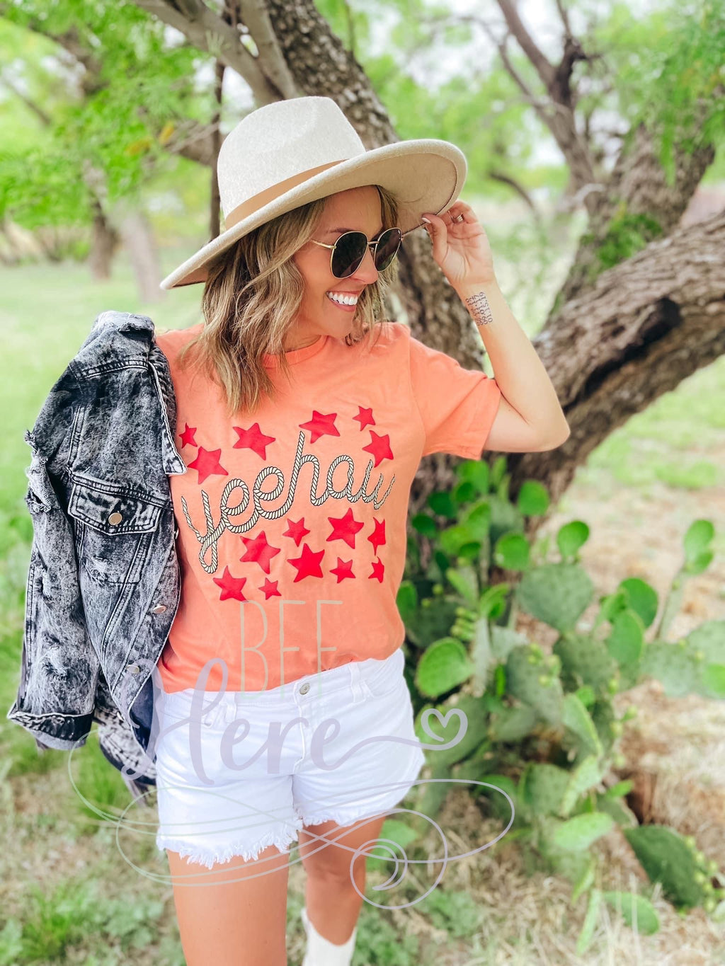 Yeehaw T-Shirt - BFF Here
